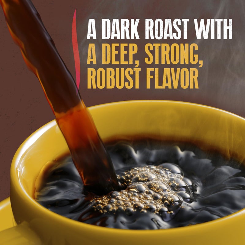 Yuban Dark Roast Bold Ground Coffee, 25.3 oz Canister - Image 4